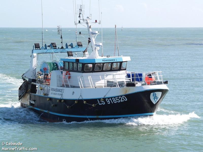 fv renaissance ii (Fishing vessel) - IMO , MMSI 228216600, Call Sign FMEW under the flag of France