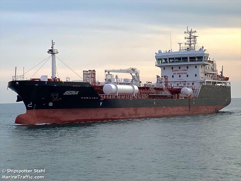 sedna (Chemical/Oil Products Tanker) - IMO 9837353, MMSI 228372600, Call Sign FLWJ under the flag of France