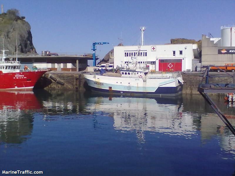 fv arin (Fishing vessel) - IMO , MMSI 228904000, Call Sign FHVD under the flag of France