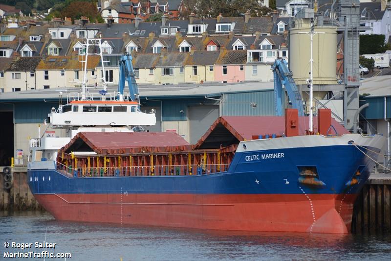celtic mariner (General Cargo Ship) - IMO 9197387, MMSI 232013665, Call Sign MCNA9 under the flag of United Kingdom (UK)