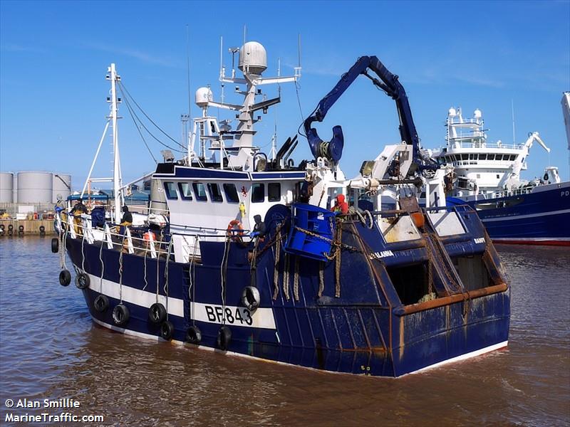 shalanna (Fishing vessel) - IMO , MMSI 235002500, Call Sign ZNPN2 under the flag of United Kingdom (UK)