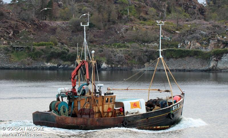 sheigra sy7 (Fishing vessel) - IMO , MMSI 235004088, Call Sign VSPY5 under the flag of United Kingdom (UK)