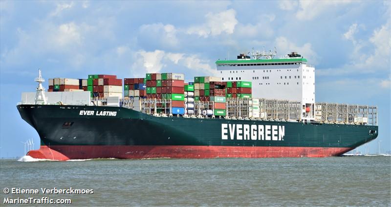 ever lasting (Container Ship) - IMO 9595450, MMSI 235093618, Call Sign 2FRK7 under the flag of United Kingdom (UK)