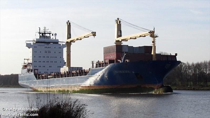 suederoog (Container Ship) - IMO 9256327, MMSI 236300000, Call Sign ZDHC8 under the flag of Gibraltar