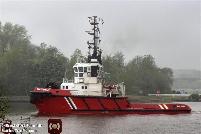 waterman (Tug) - IMO 8714267, MMSI 244150458, Call Sign PBJU under the flag of Netherlands