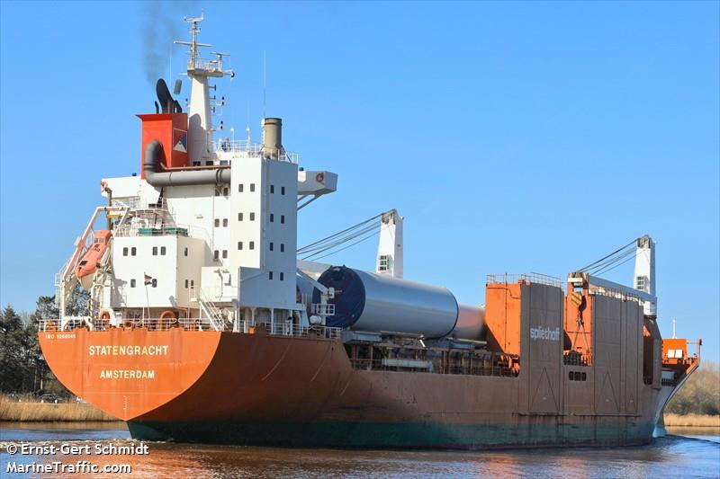 statengracht (General Cargo Ship) - IMO 9288045, MMSI 244584000, Call Sign PHAQ under the flag of Netherlands