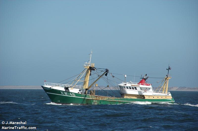 kw45 anna hendrika (Fishing Vessel) - IMO 9012599, MMSI 244672000, Call Sign PDXZ under the flag of Netherlands