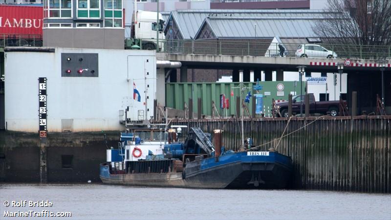 ibis 3 (Dredging or UW ops) - IMO , MMSI 244710070, Call Sign PF3634 under the flag of Netherlands