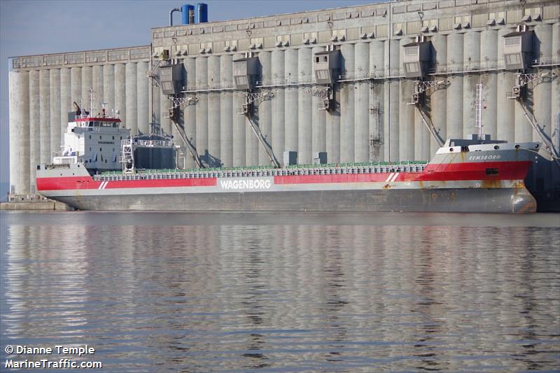 eemsborg (General Cargo Ship) - IMO 9423748, MMSI 245278000, Call Sign PBMD under the flag of Netherlands