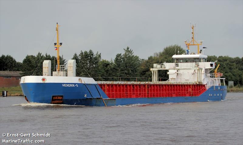 hendrik s (General Cargo Ship) - IMO 9195391, MMSI 245529000, Call Sign PFCP under the flag of Netherlands