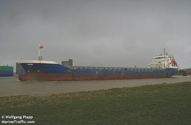 rose (General Cargo Ship) - IMO 9521368, MMSI 246227000, Call Sign PBUB under the flag of Netherlands