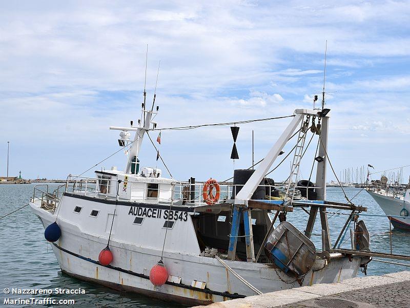 audace ii (Fishing vessel) - IMO , MMSI 247086170, Call Sign IRIV under the flag of Italy