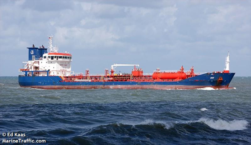 therasia m (Chemical/Oil Products Tanker) - IMO 9466611, MMSI 247391800, Call Sign IBCV under the flag of Italy