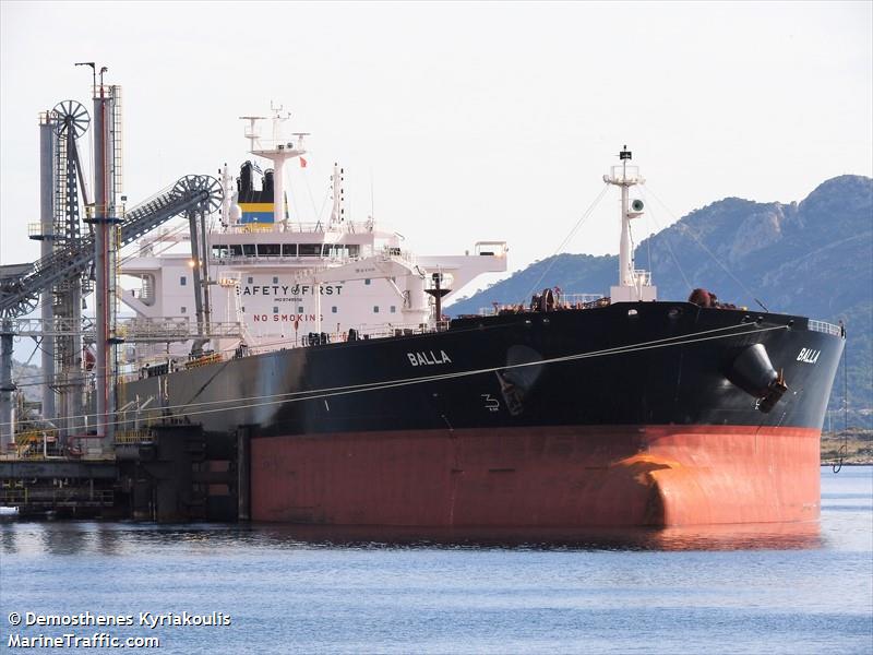 balla (Crude Oil Tanker) - IMO 9749556, MMSI 248152000, Call Sign 9HA4535 under the flag of Malta