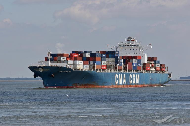 cma cgm racine (Container Ship) - IMO 9406647, MMSI 248431000, Call Sign 9HA2362 under the flag of Malta