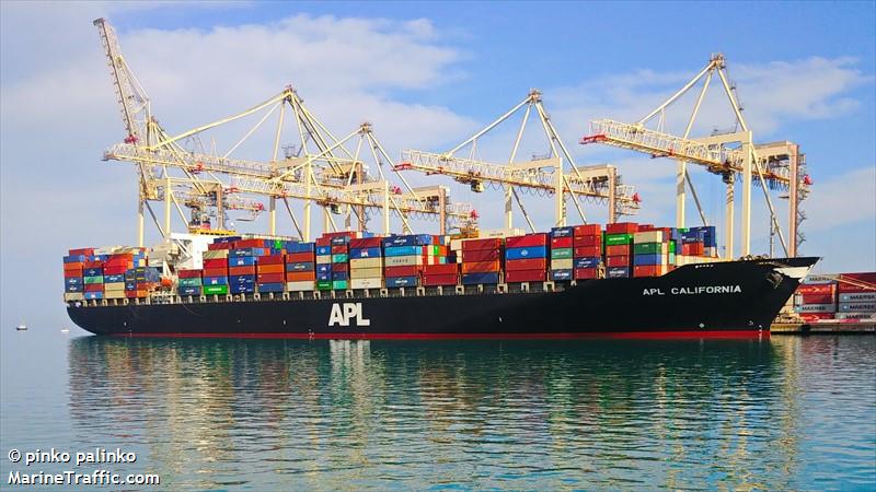 apl california (Container Ship) - IMO 9350044, MMSI 248712000, Call Sign 9HA4773 under the flag of Malta