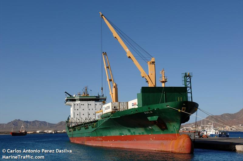 avila (Container Ship) - IMO 9295529, MMSI 255806143, Call Sign CQAD5 under the flag of Madeira