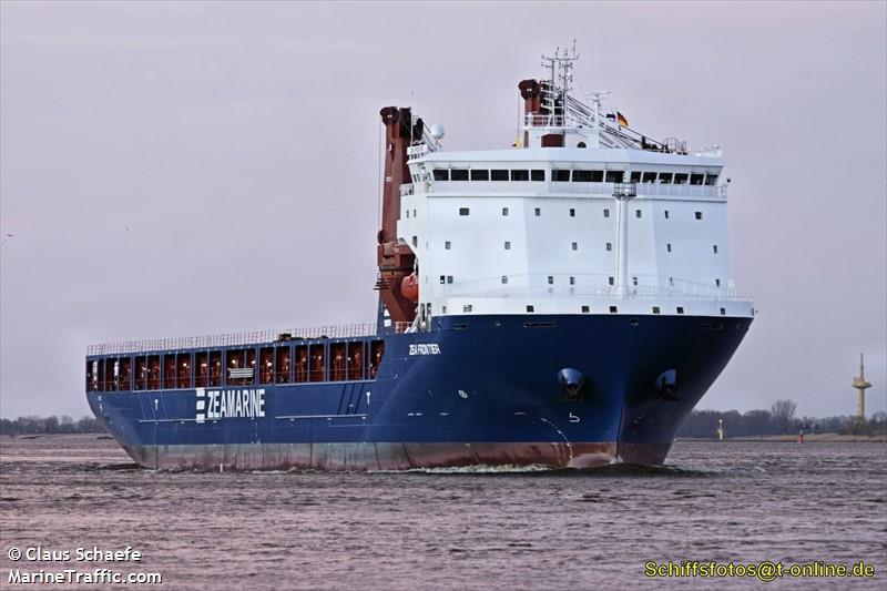 uhl frontier (General Cargo Ship) - IMO 9789685, MMSI 255806187, Call Sign CQAI9 under the flag of Madeira