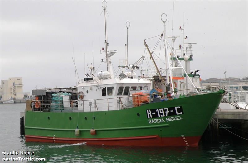 garcia miguel (Fishing vessel) - IMO , MMSI 263500286, Call Sign CUGT9 under the flag of Portugal