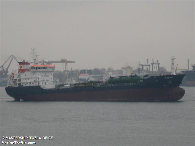t.sevgi (Chemical/Oil Products Tanker) - IMO 9499826, MMSI 271002688, Call Sign TCTC3 under the flag of Turkey