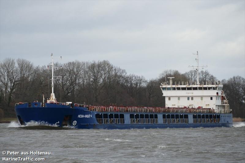 neva-leader 4 (General Cargo Ship) - IMO 9598842, MMSI 273359980, Call Sign UDXG under the flag of Russia