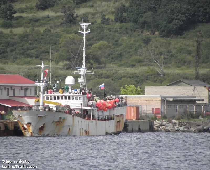 electron (Fishing Vessel) - IMO 8619273, MMSI 273381930, Call Sign UBUC under the flag of Russia