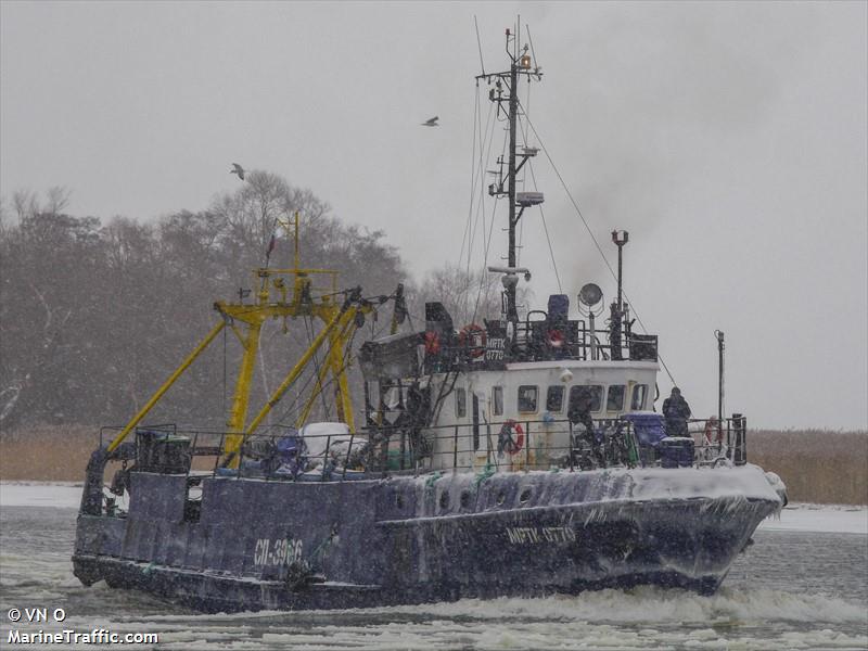 mrtk-0770 (Fishing Vessel) - IMO 8730194, MMSI 273450640, Call Sign ---- under the flag of Russia
