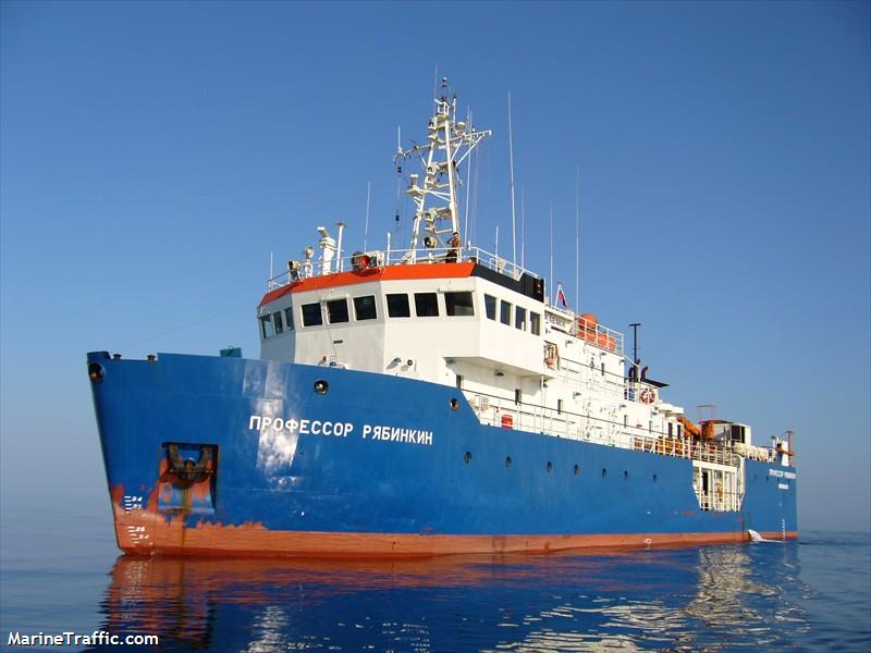 professor rjabinkin (Research Vessel) - IMO 8504923, MMSI 273457600, Call Sign UAJU under the flag of Russia