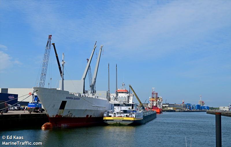 sierra queen (Refrigerated Cargo Ship) - IMO 9127928, MMSI 306136000, Call Sign PJFC under the flag of Curacao