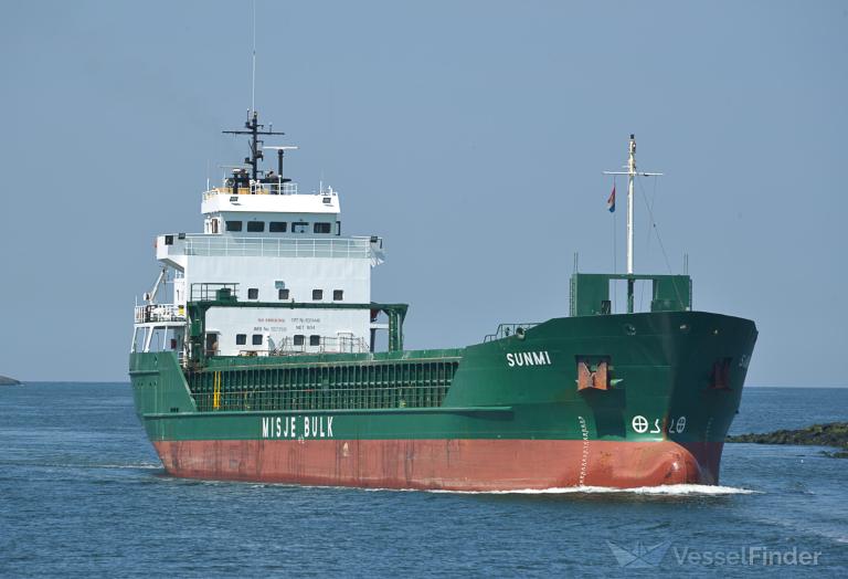 sunmi (General Cargo Ship) - IMO 9073581, MMSI 309937000, Call Sign C6WS3 under the flag of Bahamas