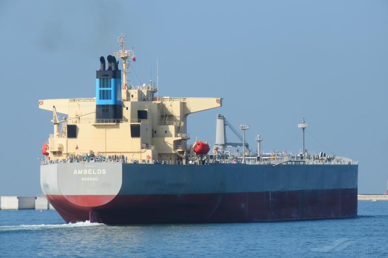 ambelos (Crude Oil Tanker) - IMO 9801524, MMSI 311000695, Call Sign C6DJ7 under the flag of Bahamas