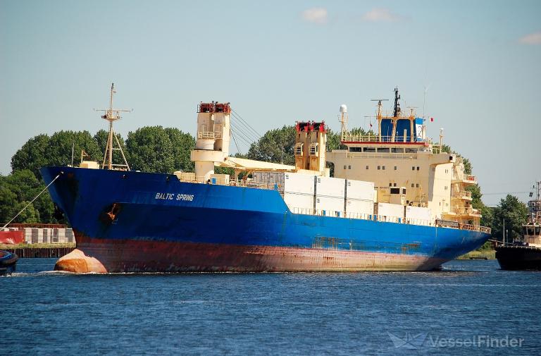 baltic spring (Refrigerated Cargo Ship) - IMO 8909070, MMSI 311001003, Call Sign C6EU4 under the flag of Bahamas