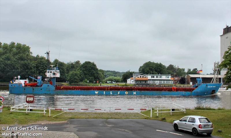 wilson maas (General Cargo Ship) - IMO 9145554, MMSI 314217000, Call Sign 8PSZ under the flag of Barbados