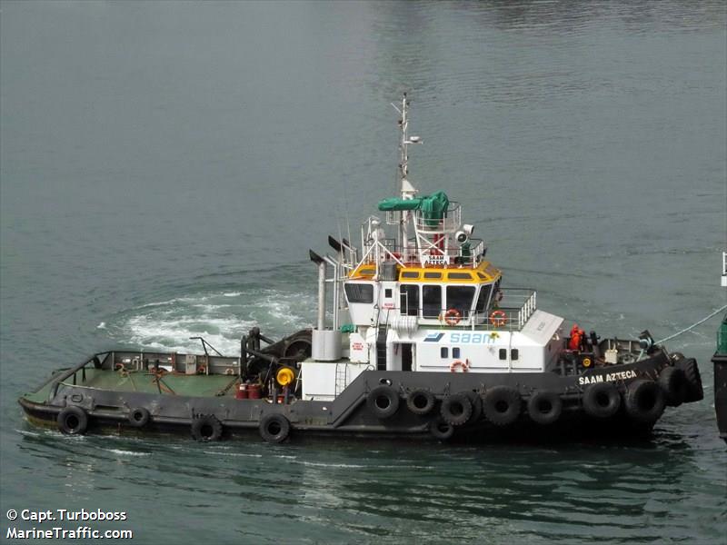 saam azteca (Tug) - IMO 9234604, MMSI 345070038, Call Sign XCZZ under the flag of Mexico