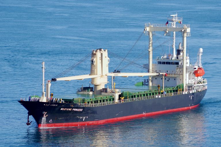 wooyang princess (General Cargo Ship) - IMO 9492866, MMSI 351355000, Call Sign 3EPS7 under the flag of Panama