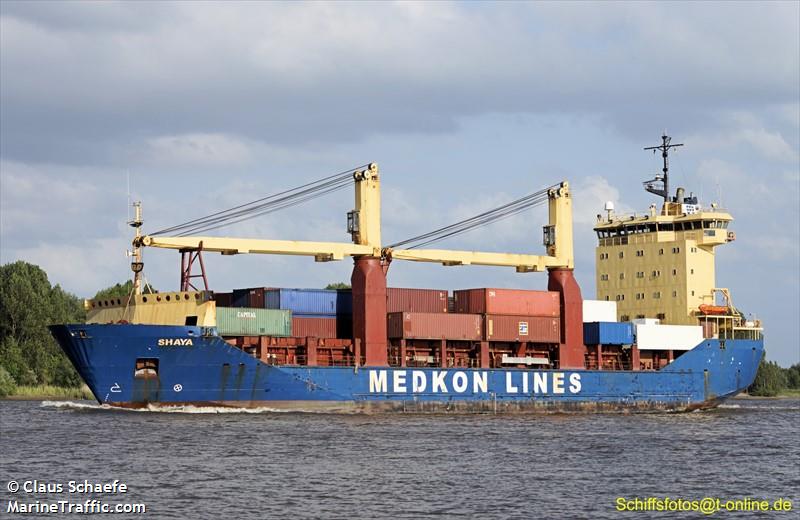 medkon sinop (General Cargo Ship) - IMO 9103362, MMSI 351808000, Call Sign HOWQ under the flag of Panama