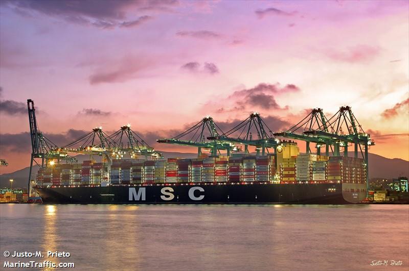 msc mina (Container Ship) - IMO 9839260, MMSI 351862000, Call Sign 3ENB2 under the flag of Panama
