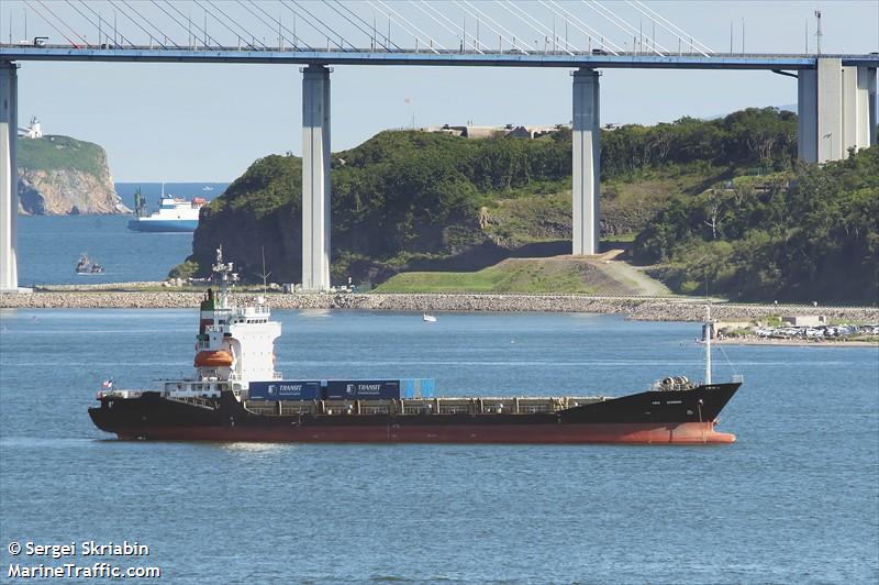 asia express (Container Ship) - IMO 9129756, MMSI 357897000, Call Sign 3ELE9 under the flag of Panama