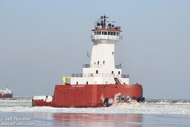 joyce l van enkevort (Pusher Tug) - IMO 8973033, MMSI 366983440, Call Sign WDB9821 under the flag of United States (USA)