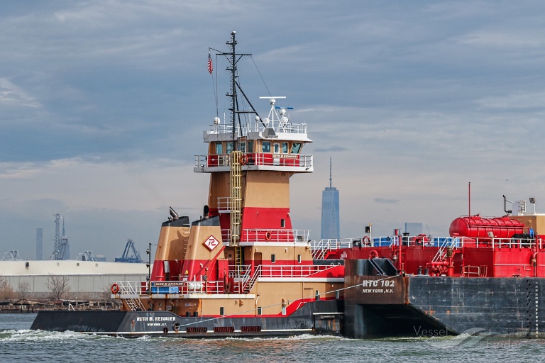 ruth m. reinauer (Pusher Tug) - IMO 9559779, MMSI 367390130, Call Sign WDE7186 under the flag of United States (USA)