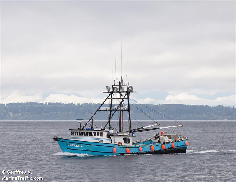 chelsea (Fishing vessel) - IMO , MMSI 369519000, Call Sign WCX7849 under the flag of United States (USA)