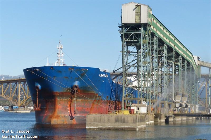 aeneas (Bulk Carrier) - IMO 9650626, MMSI 372355000, Call Sign 3FWY9 under the flag of Panama