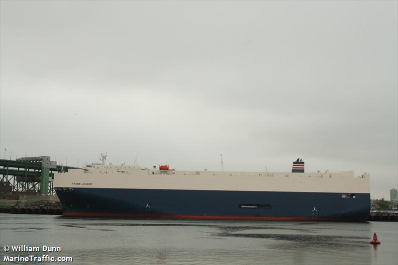 trans leader (Vehicles Carrier) - IMO 9412567, MMSI 372849000, Call Sign 3EPP4 under the flag of Panama