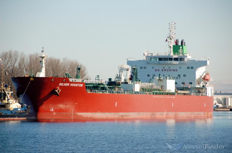 silver houston (Chemical/Oil Products Tanker) - IMO 9683403, MMSI 373105000, Call Sign 3FWW5 under the flag of Panama