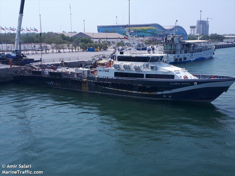 global swan (Offshore Tug/Supply Ship) - IMO 9730050, MMSI 375221000, Call Sign J8B5231 under the flag of St Vincent & Grenadines