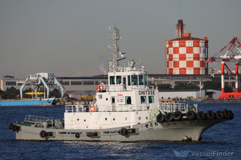 chitose (Tug) - IMO , MMSI 431000953, Call Sign JD2925 under the flag of Japan