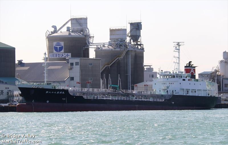 no88 to yo maru (Oil Products Tanker) - IMO 9665994, MMSI 431004611, Call Sign JD3535 under the flag of Japan
