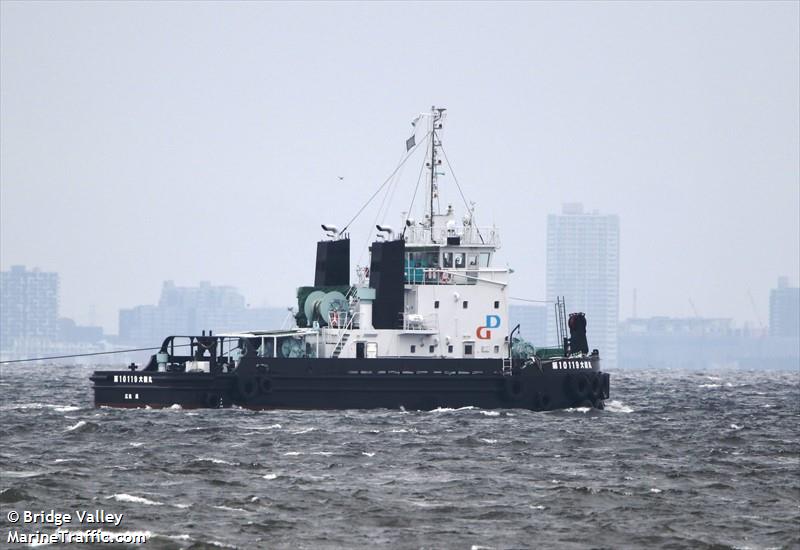 daishinmaru no.10119 (Pusher Tug) - IMO 9756688, MMSI 431006749, Call Sign JD3894 under the flag of Japan