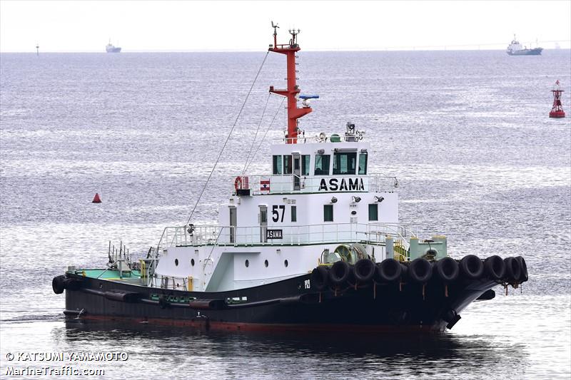 asama (Tug) - IMO , MMSI 431007539, Call Sign JD3974 under the flag of Japan