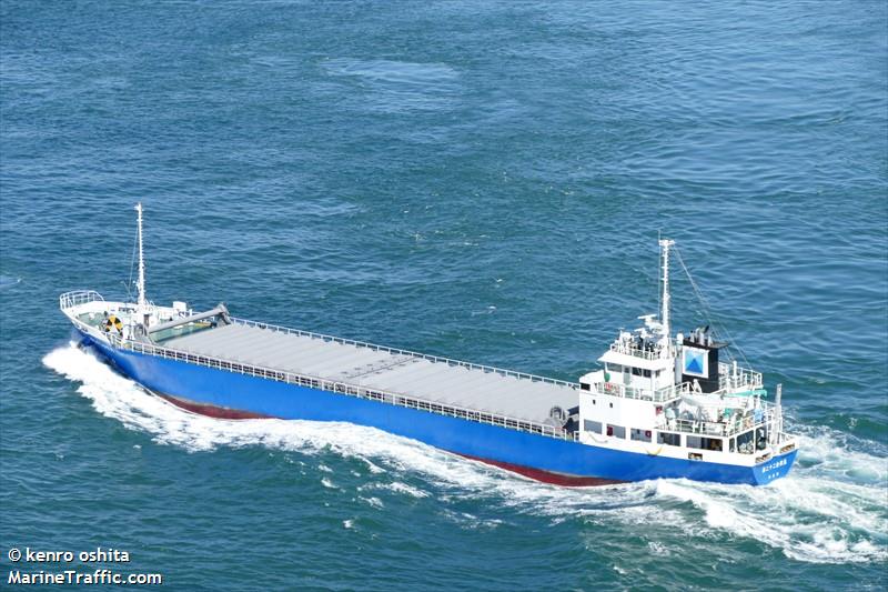 dai22kineimaru (General Cargo Ship) - IMO 9838412, MMSI 431011221, Call Sign JD4370 under the flag of Japan